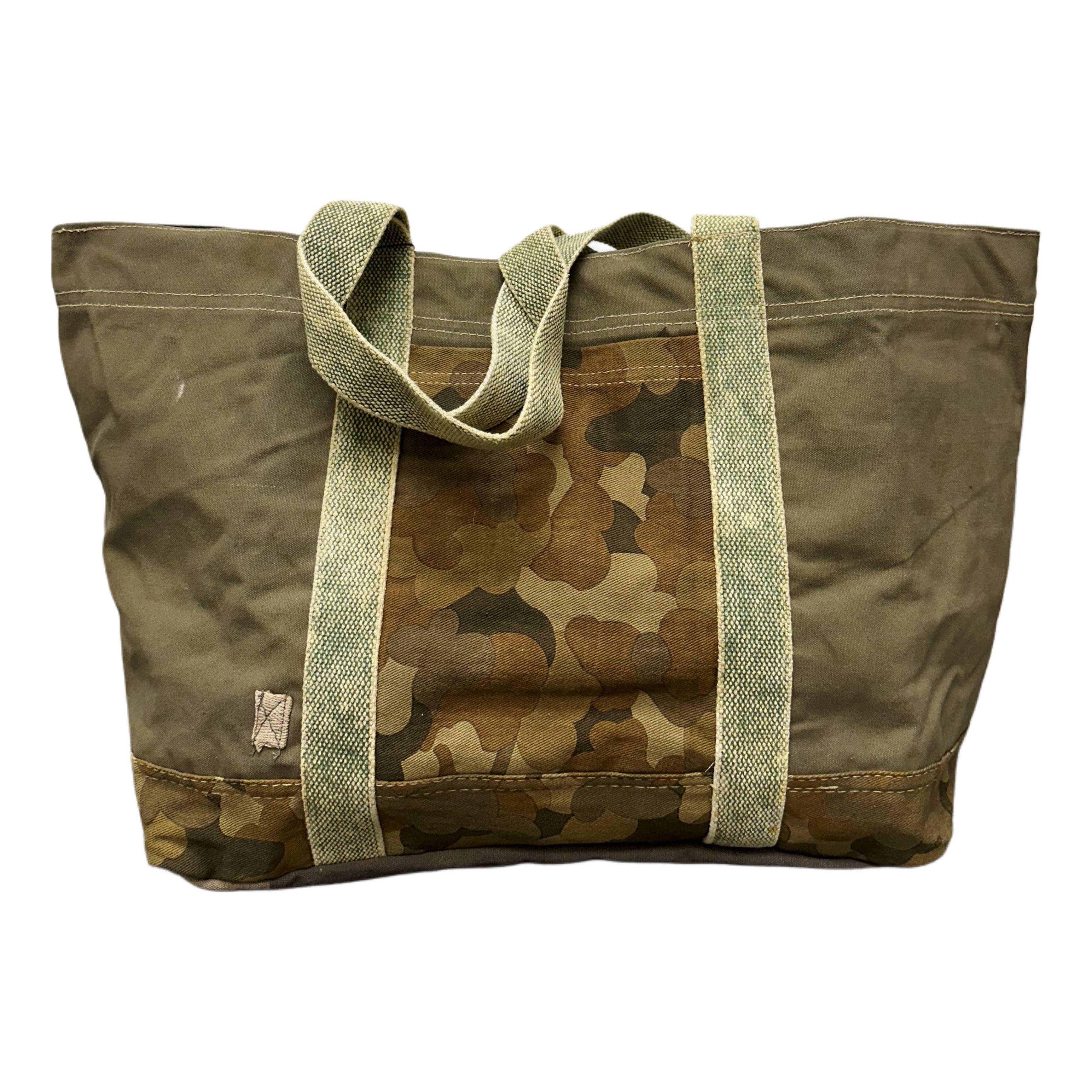Large Recycled Tent Tote with Camouflage – Lantern Dancer Gallery