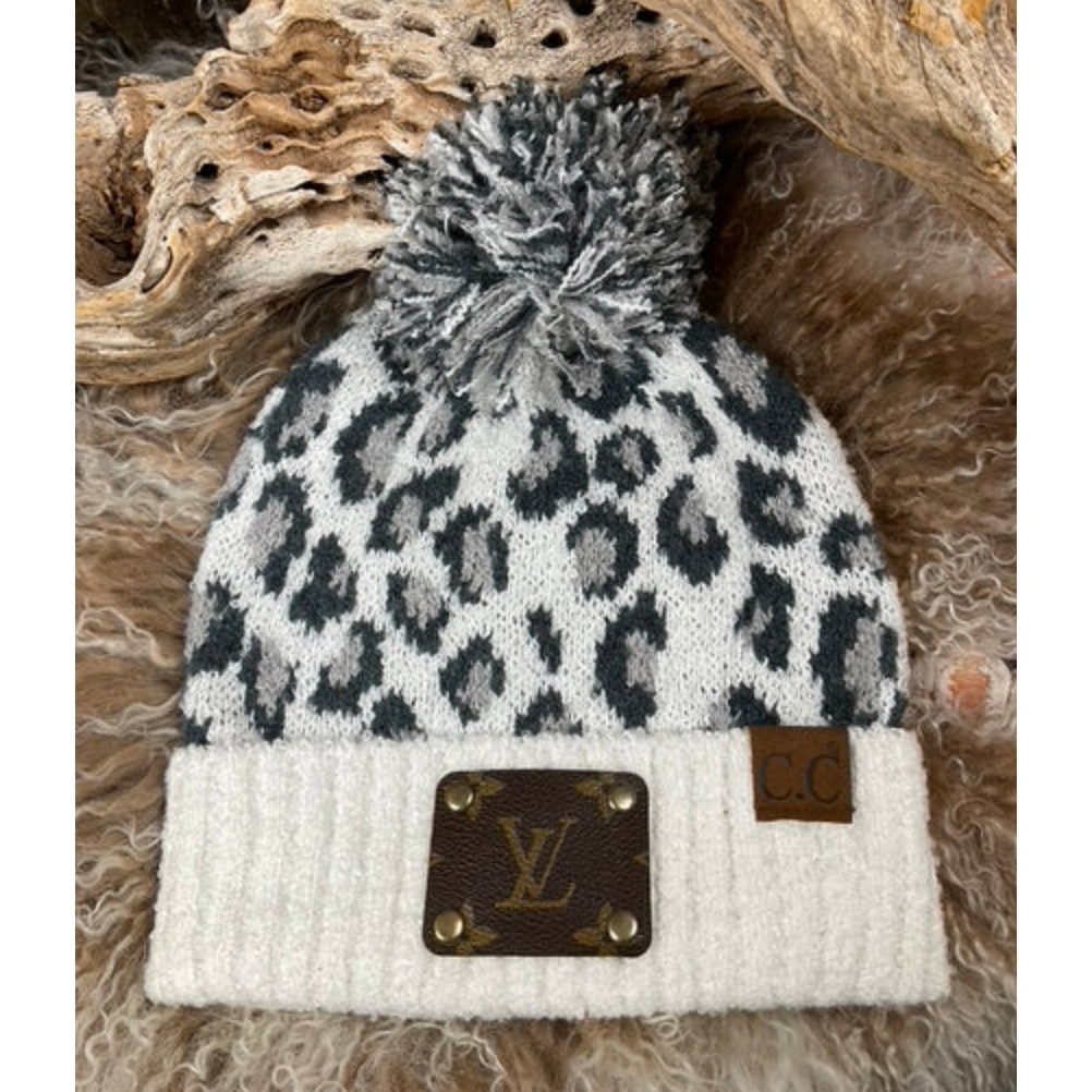 Beanie Made in USA LV Leopard Print Hat – Lantern Dancer Gallery