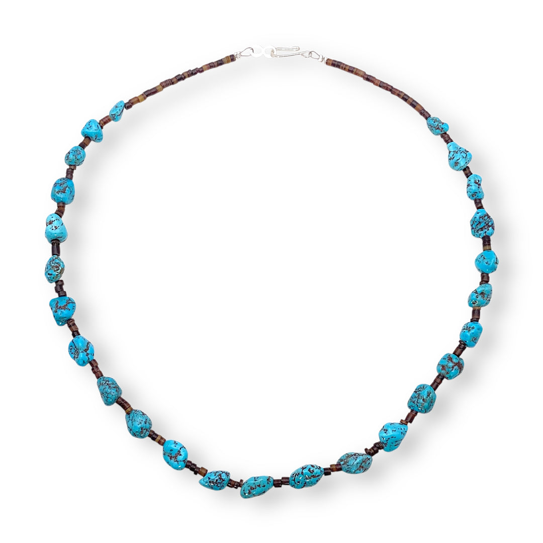 Bluebubble Mexican Fiesta Necklace – Funky Food Charm, Resin, Red & Silver – 18"