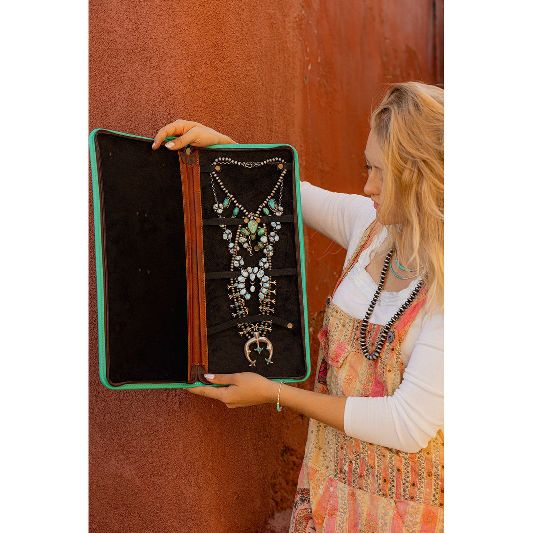 Lantern Dancer | Leather Squash Blossom Case – Lantern Dancer Gallery