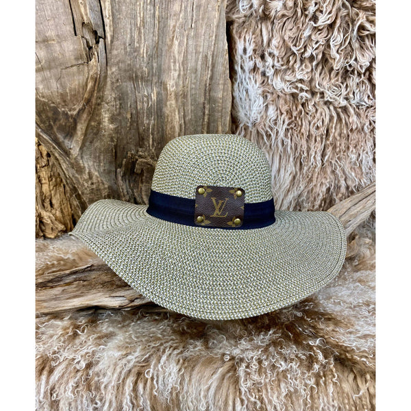 LV Hat band -Brown & Gold